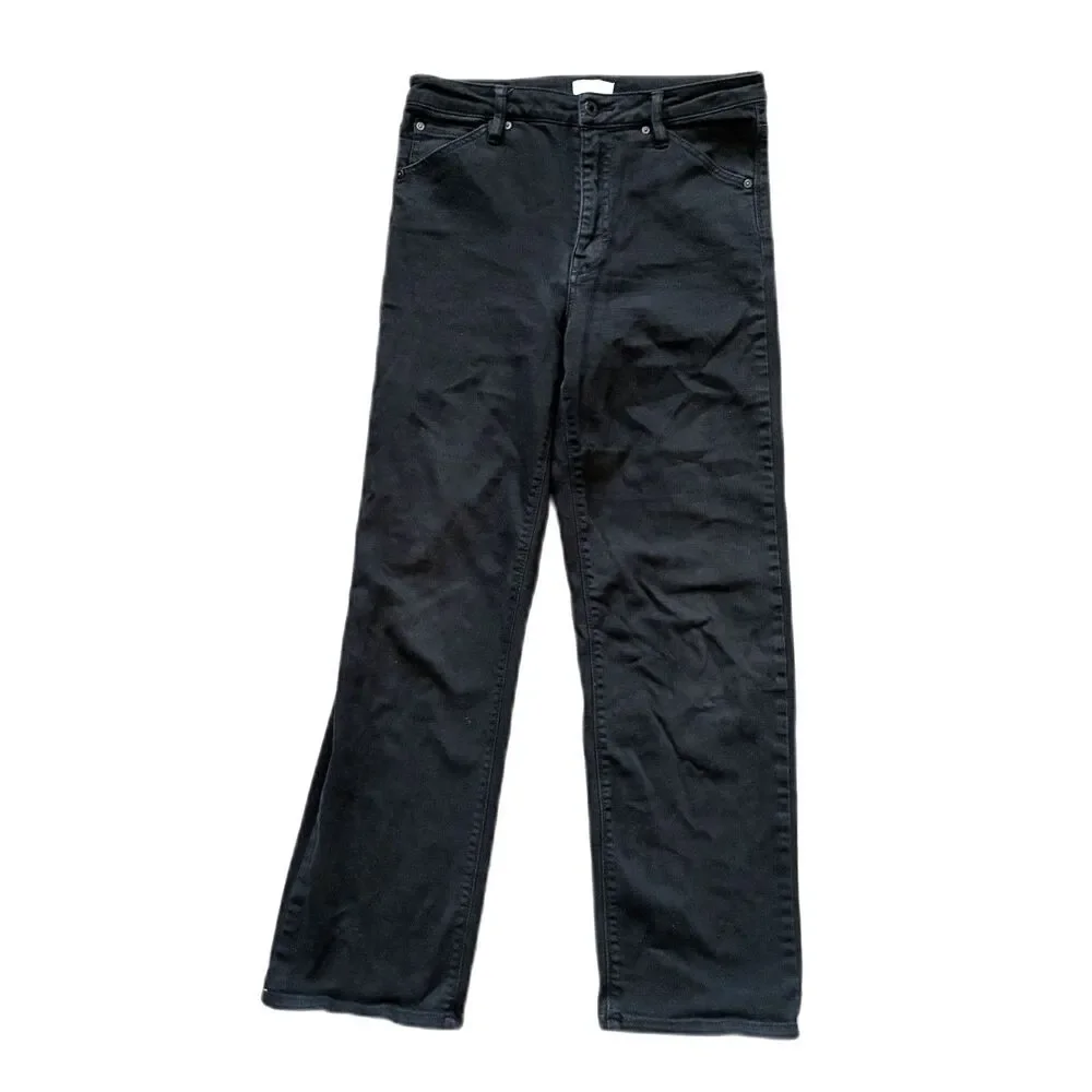 ROARK Black Straight Leg Denim Jeans Pants Trousers  Mens Size 29